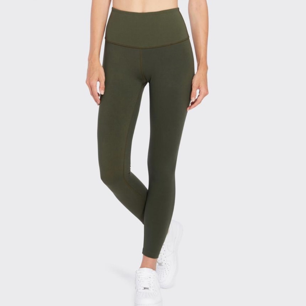 Splits59 High-Waisted Green Leggings